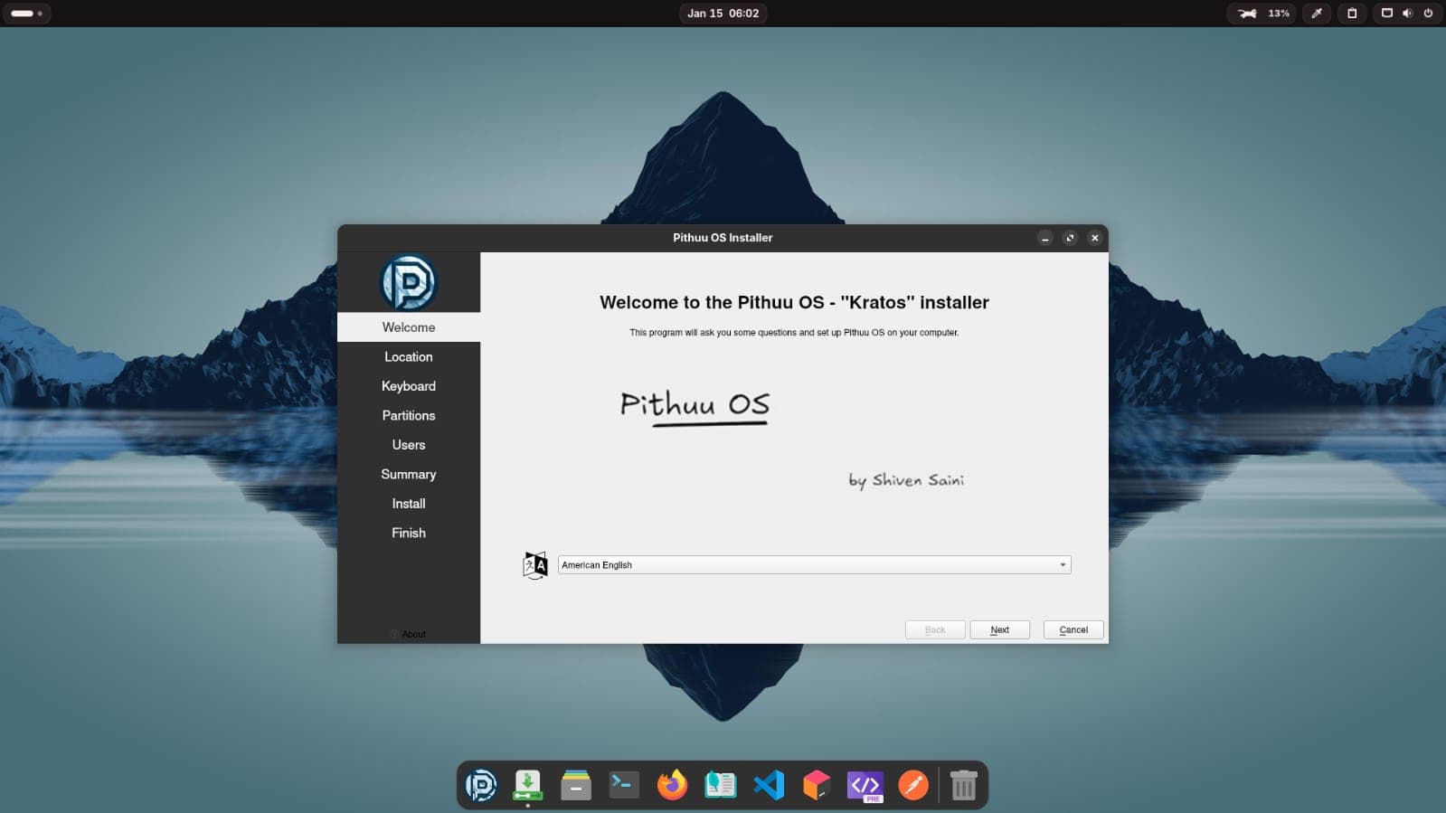 Pithuu OS preview
